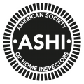 The american society of home inspectors logo.